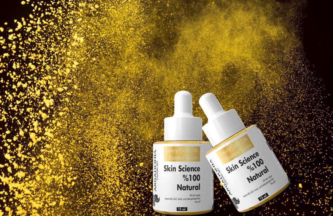 Luxury Gold serum 24k  Skin Science %100 Natural